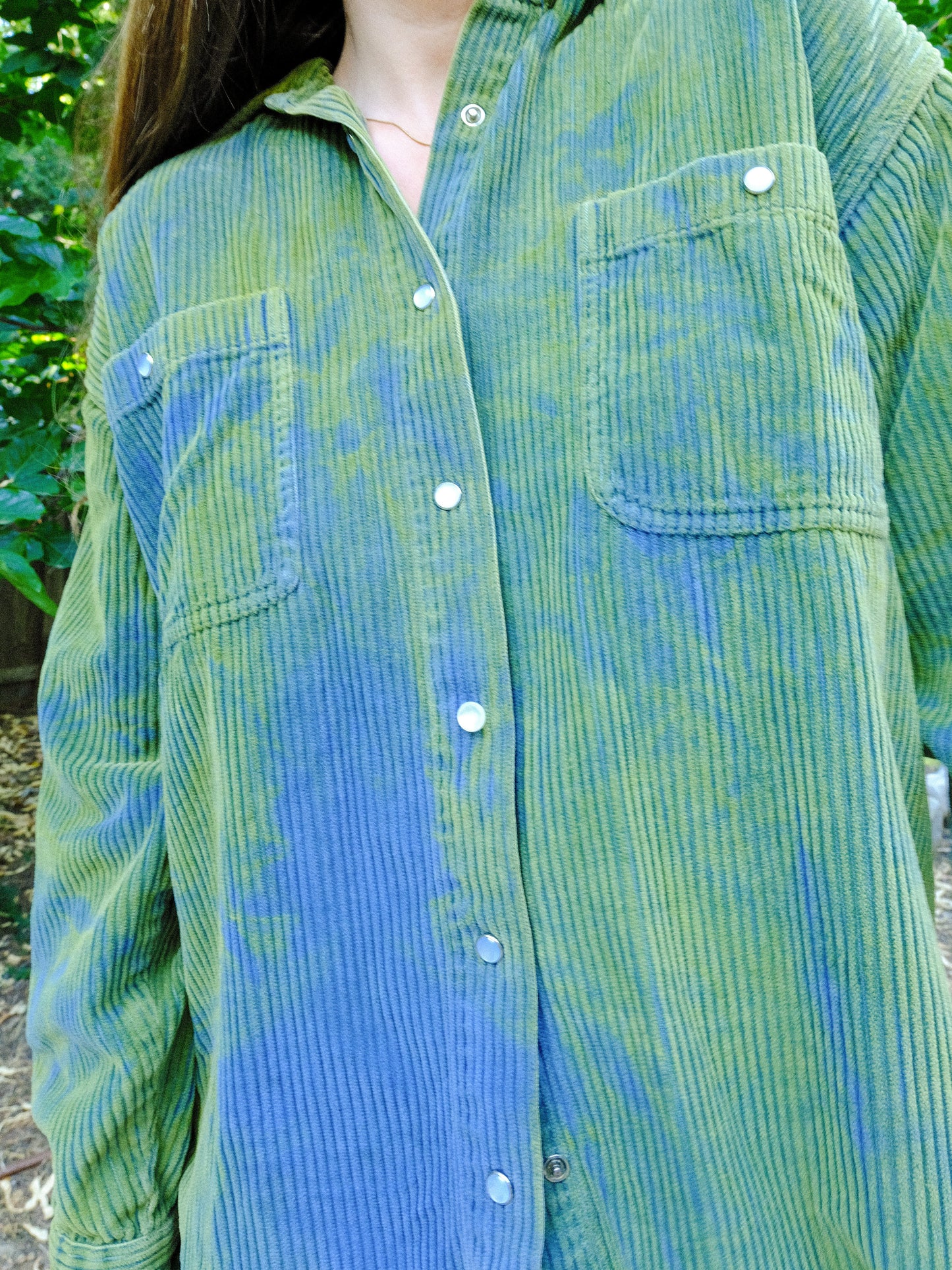 Indigo & Osage Corduroy Blouse