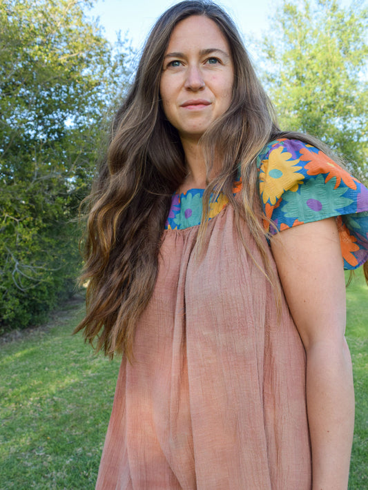 Cutch & Lac Gauze Funky Party Dress