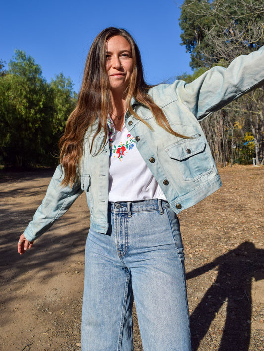 Light Indigo Denim Jacket