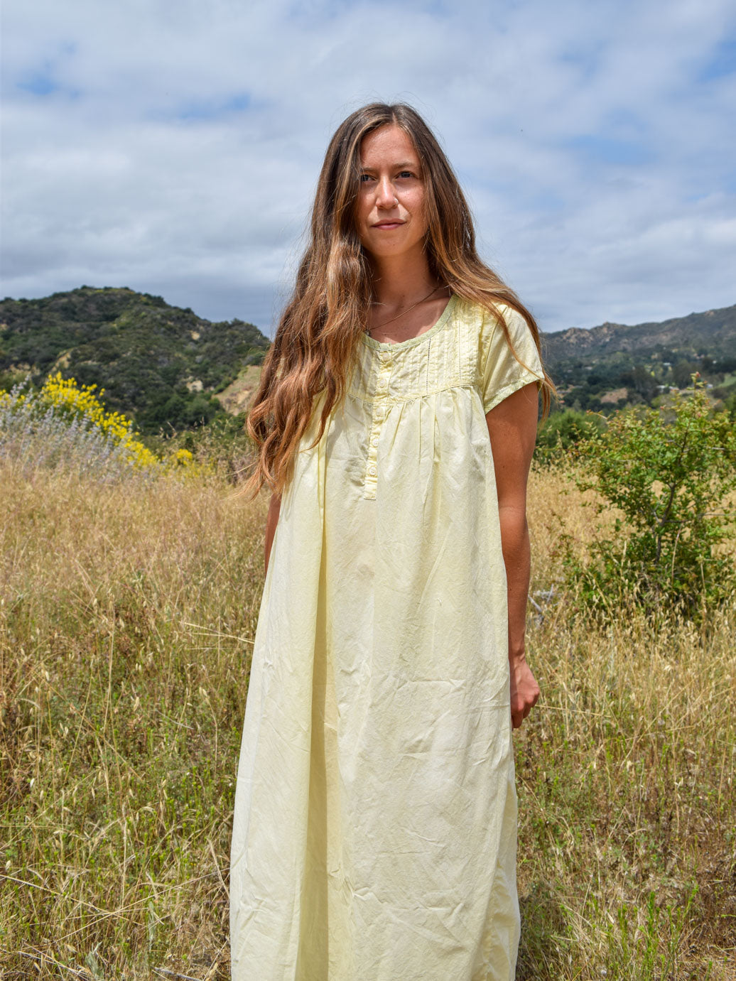 Weld Gingham Binding Summer Dress