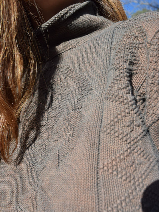 Indigo & Cutch Cotton Sweater