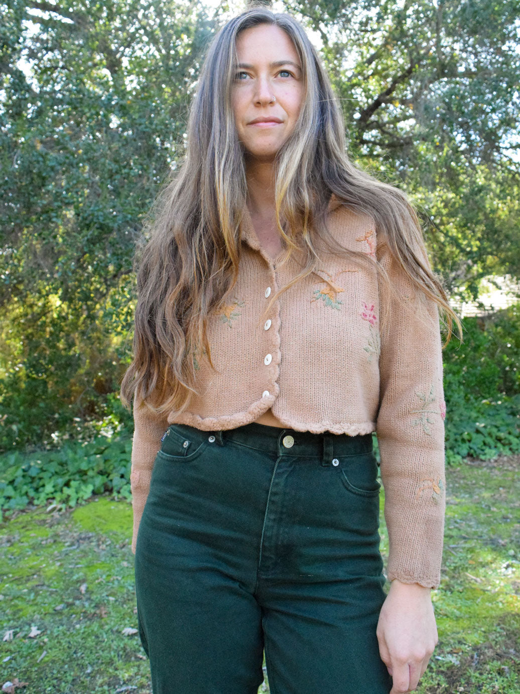 Cutch Hand Knit Embroidered Sweater