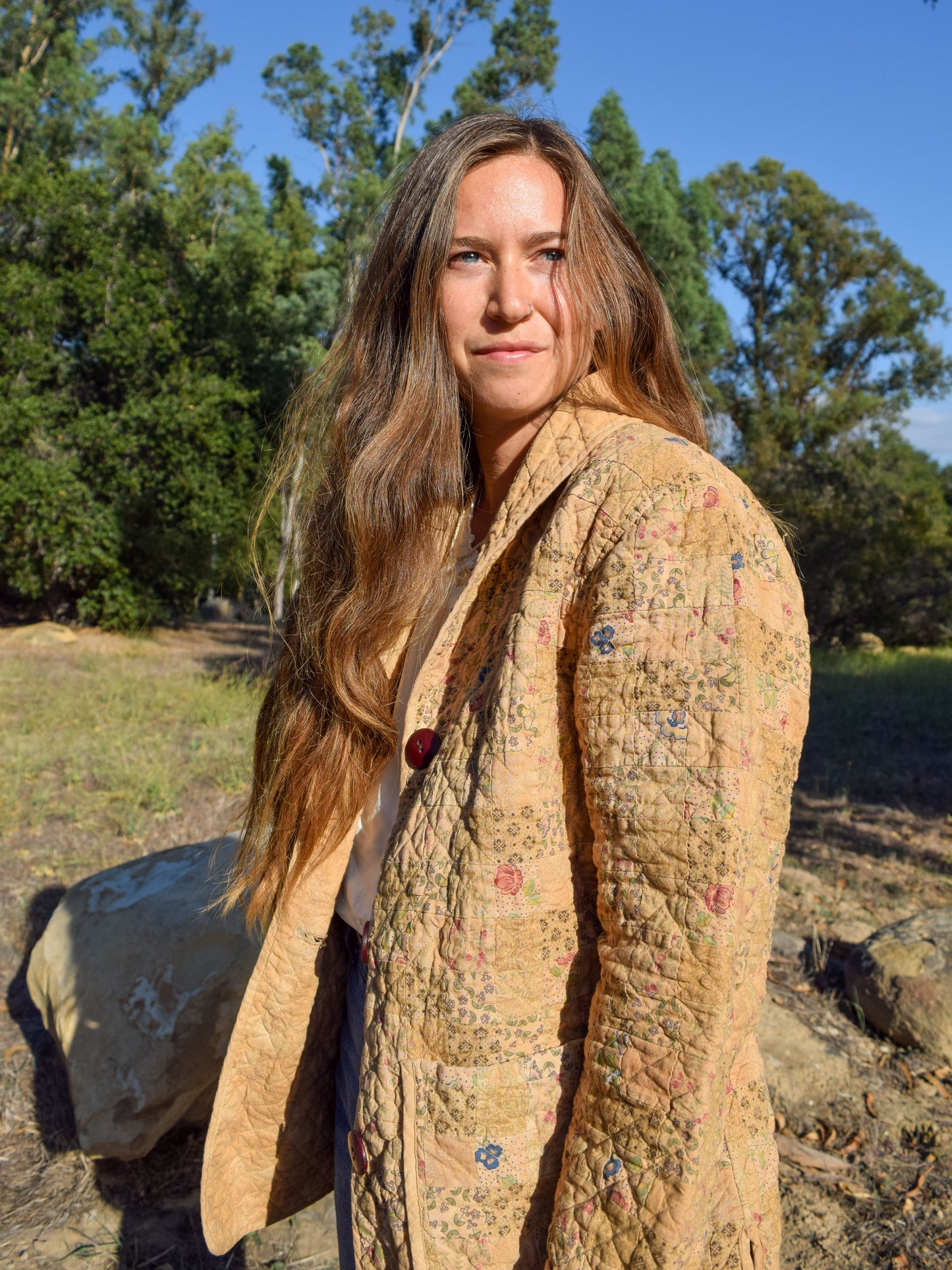 Cutch Quilted Small Patch Coat