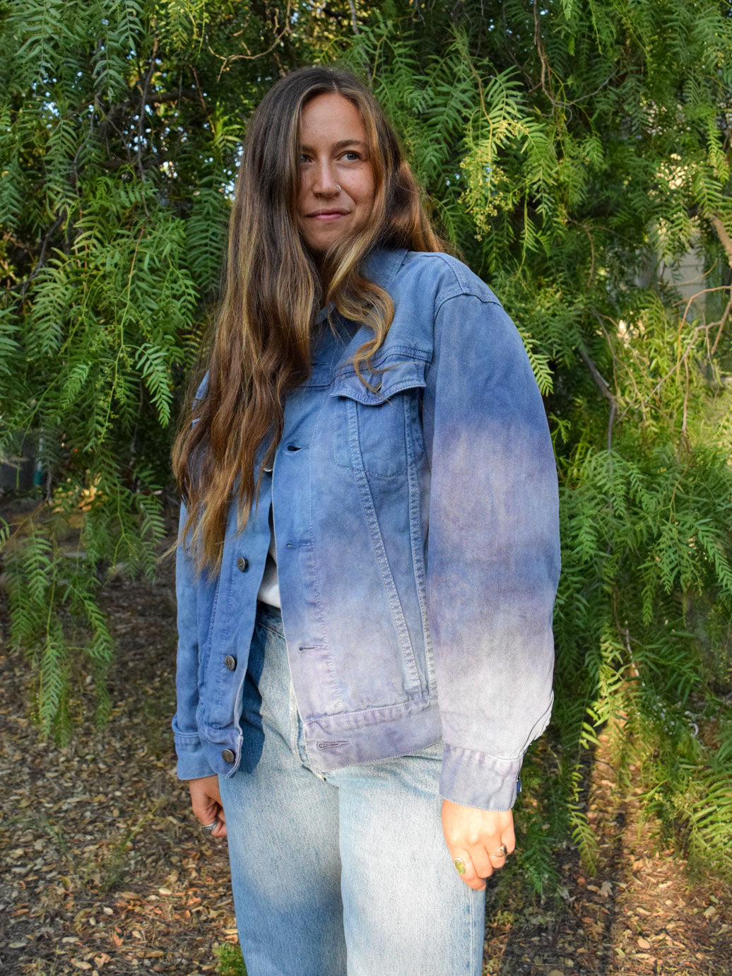 Indigo & Logwood Twill Jacket