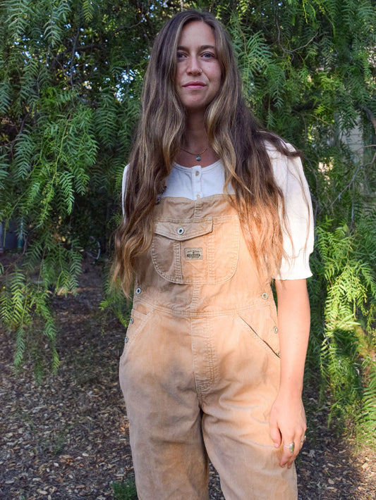 Coreopsis Corduroy Overalls