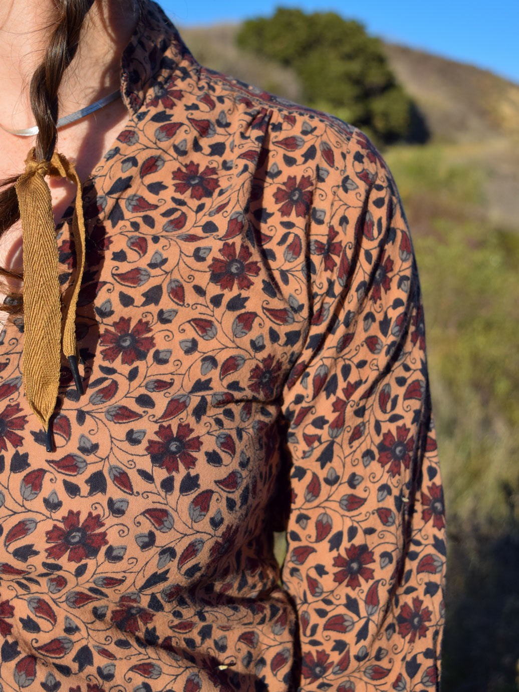 Cutch Indian Block Printed Blouse