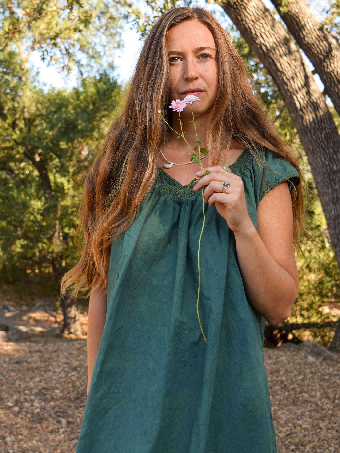 Indigo & Marigold Cap Sleeve Dress