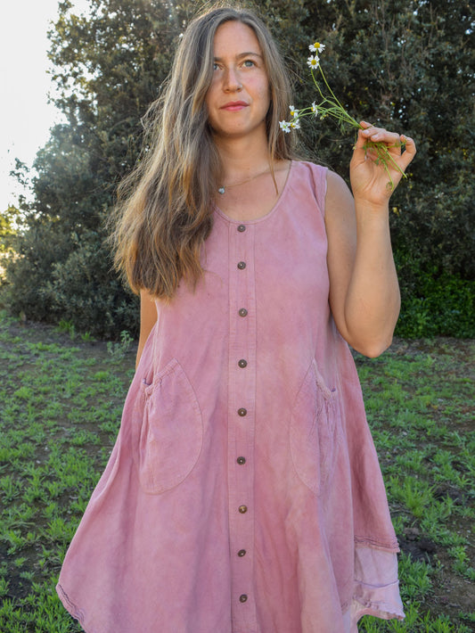 Lac & Cutch Double Layer Cotton Gauze Dress