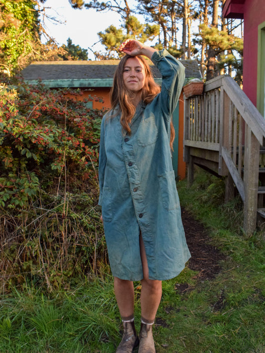 Marigold & Indigo Utility Dress/Jacket