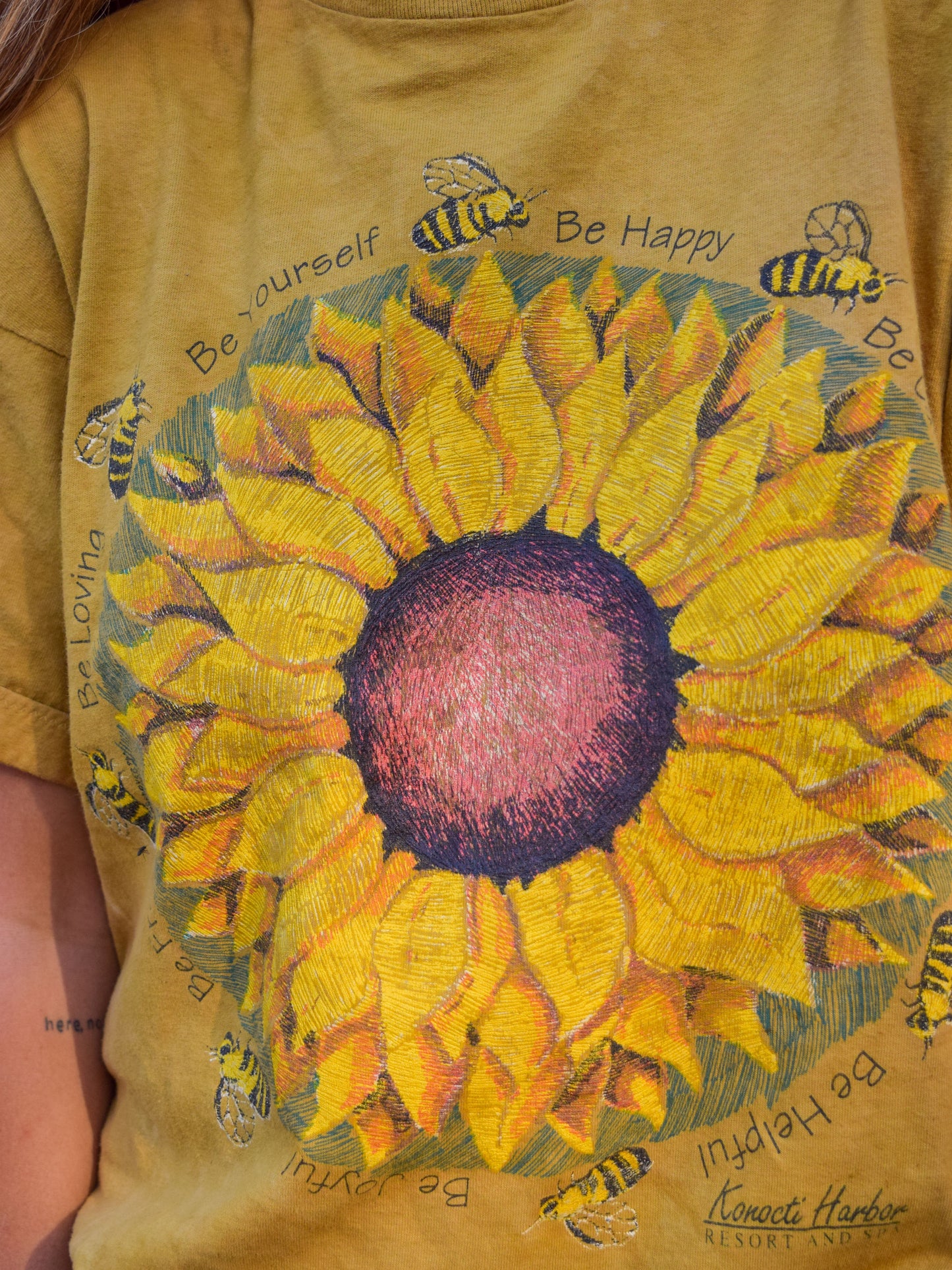 Marigold Sunflower/Bee Tee