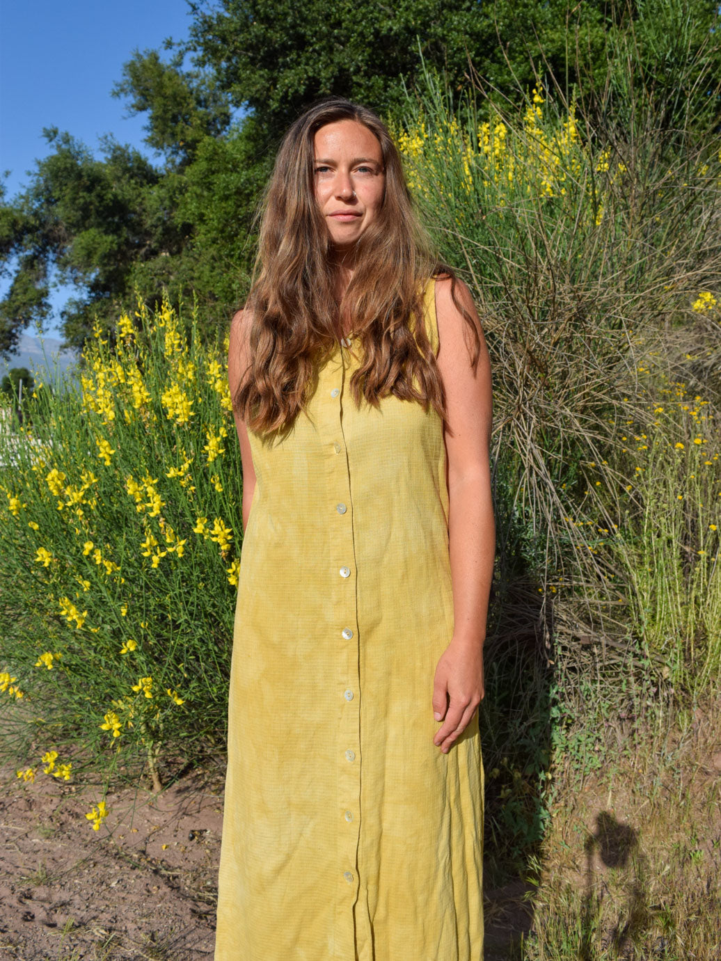 Marigold Shirt Dress