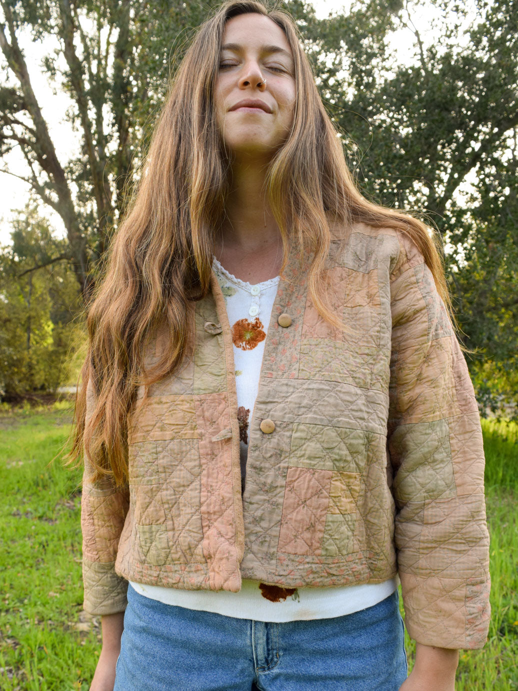 Cutch Patch Quilted Short Jacket