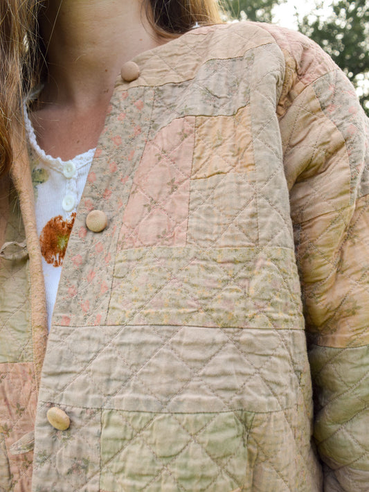 Cutch Patch Quilted Short Jacket