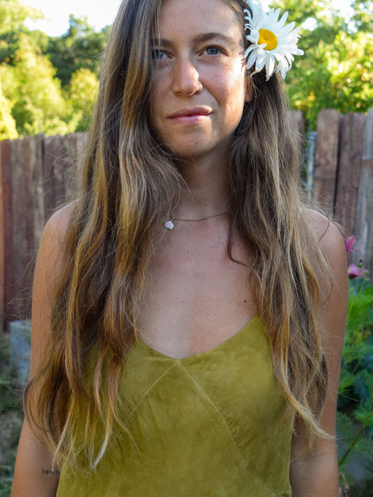 Marigold & Iron 1930's Silk Slip