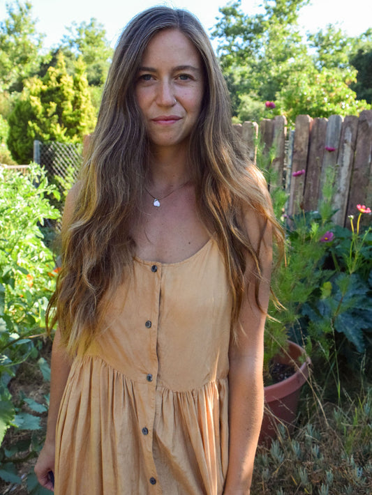 Cutch Silk Button Down Dress