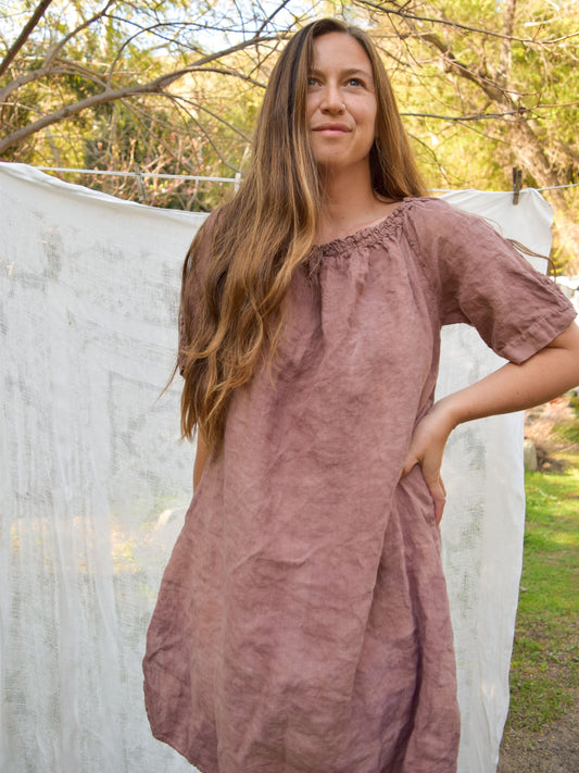 Seqouia Linen Mini Dress