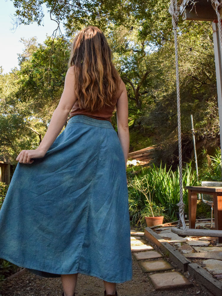 Indigo & Cosmo Bundled Maxi Skirt