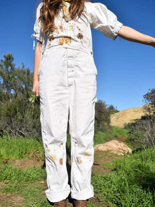 Flower Bundled Overalls