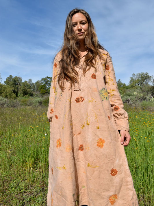 Cutch & Flower Bundled Longsleeve Spring Dress