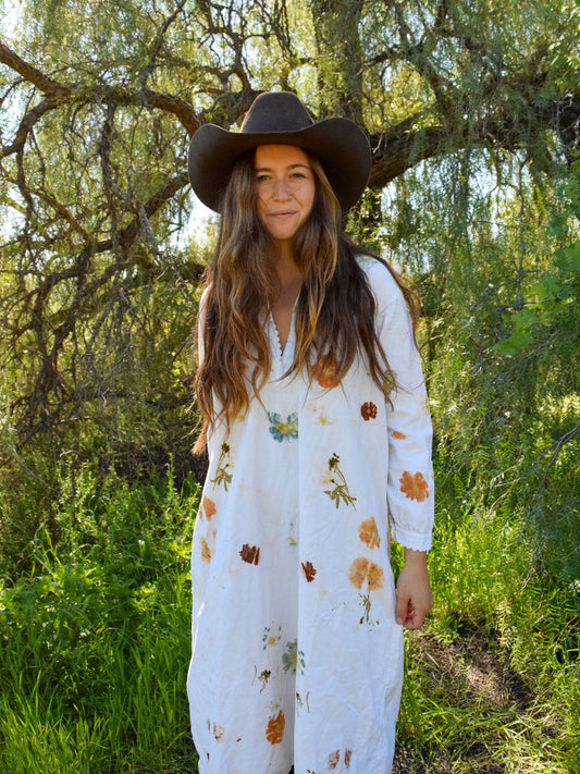 Flower Bundled Lace Detail Midi Dress