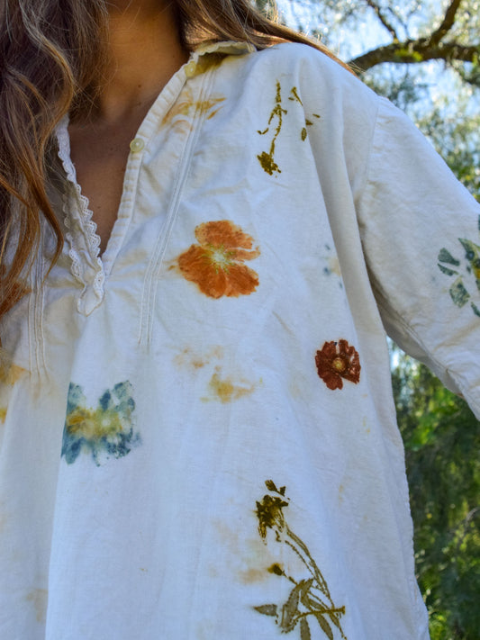 Flower Bundled Lace Detail Midi Dress