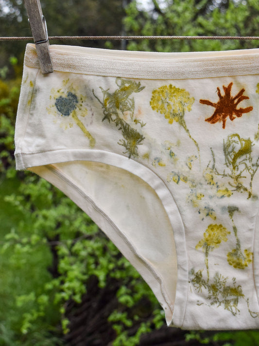 Native Flower Organic Cotton Undies