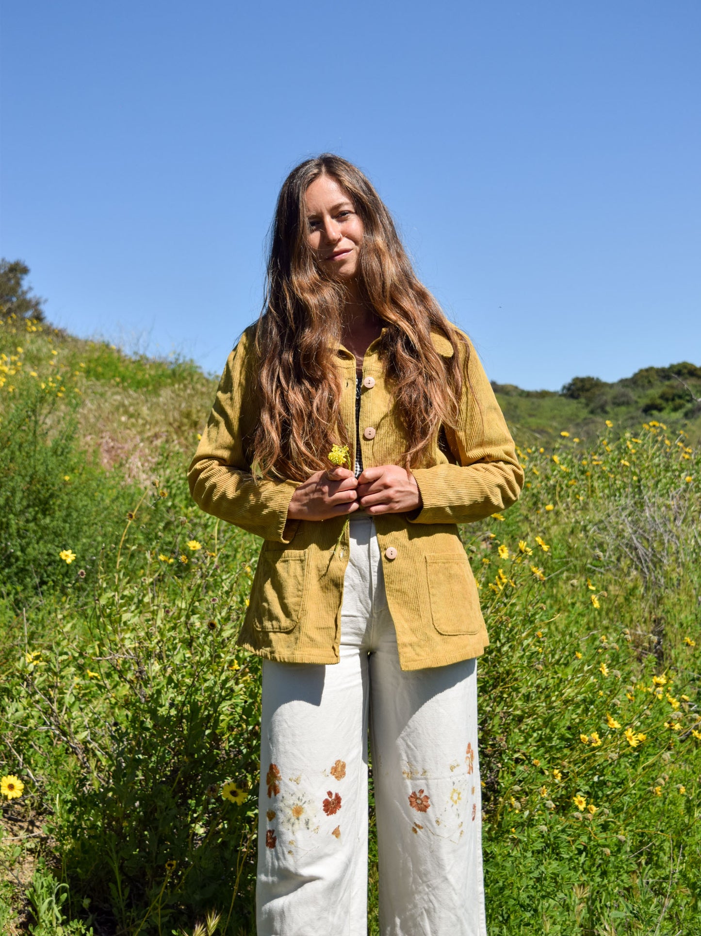 Marigold Corduroy Jacket