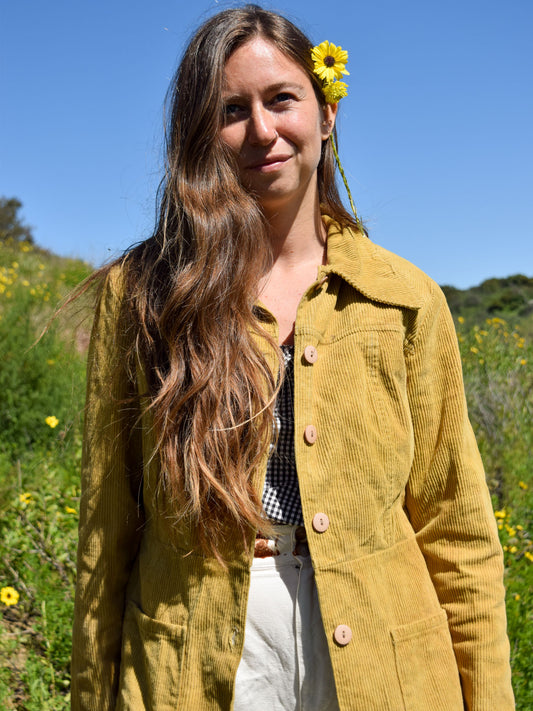 Marigold Corduroy Jacket