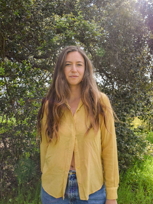 Dyers Polypore Silk Buttondown