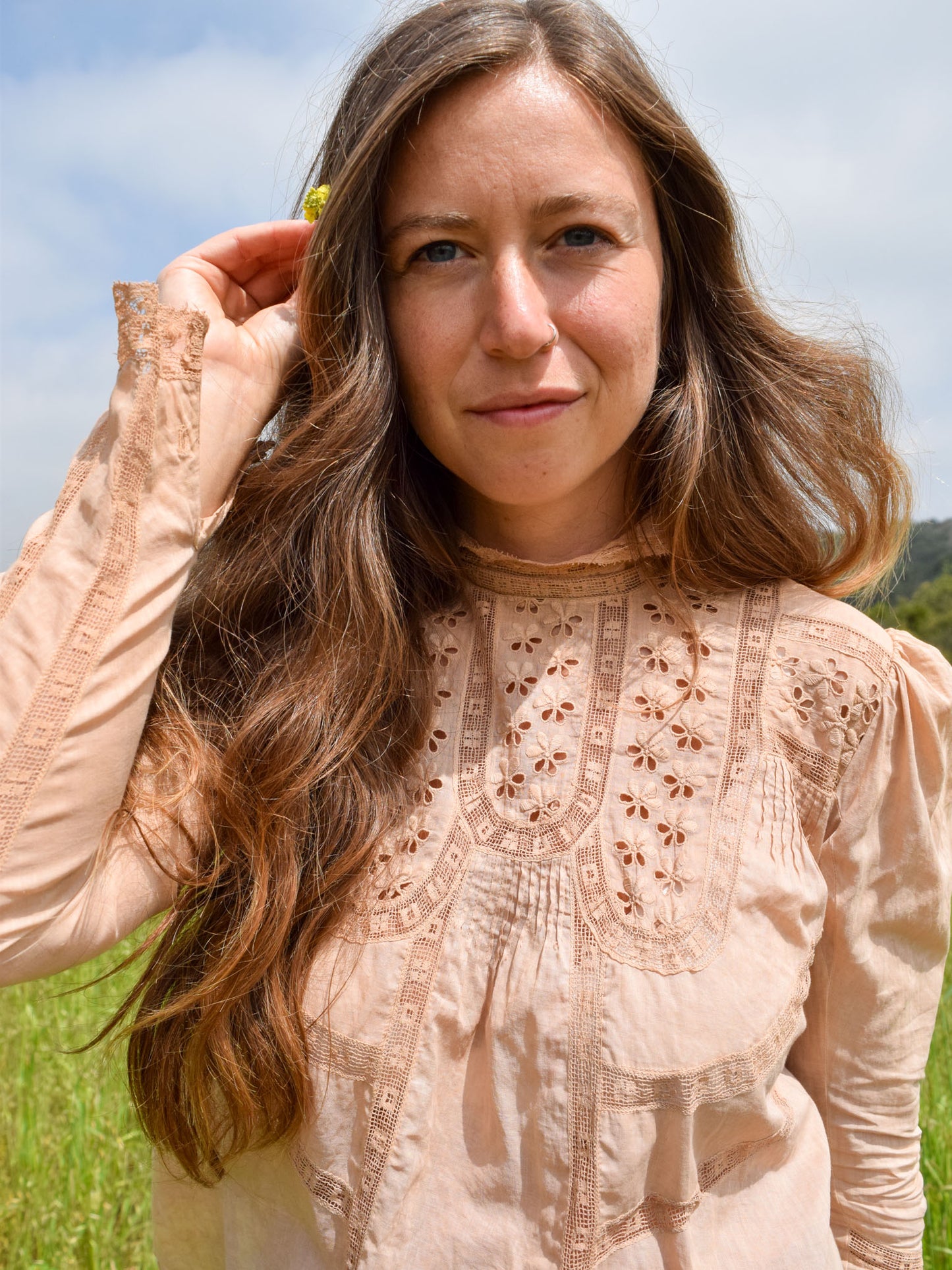 Cutch Antique Lace Blouse