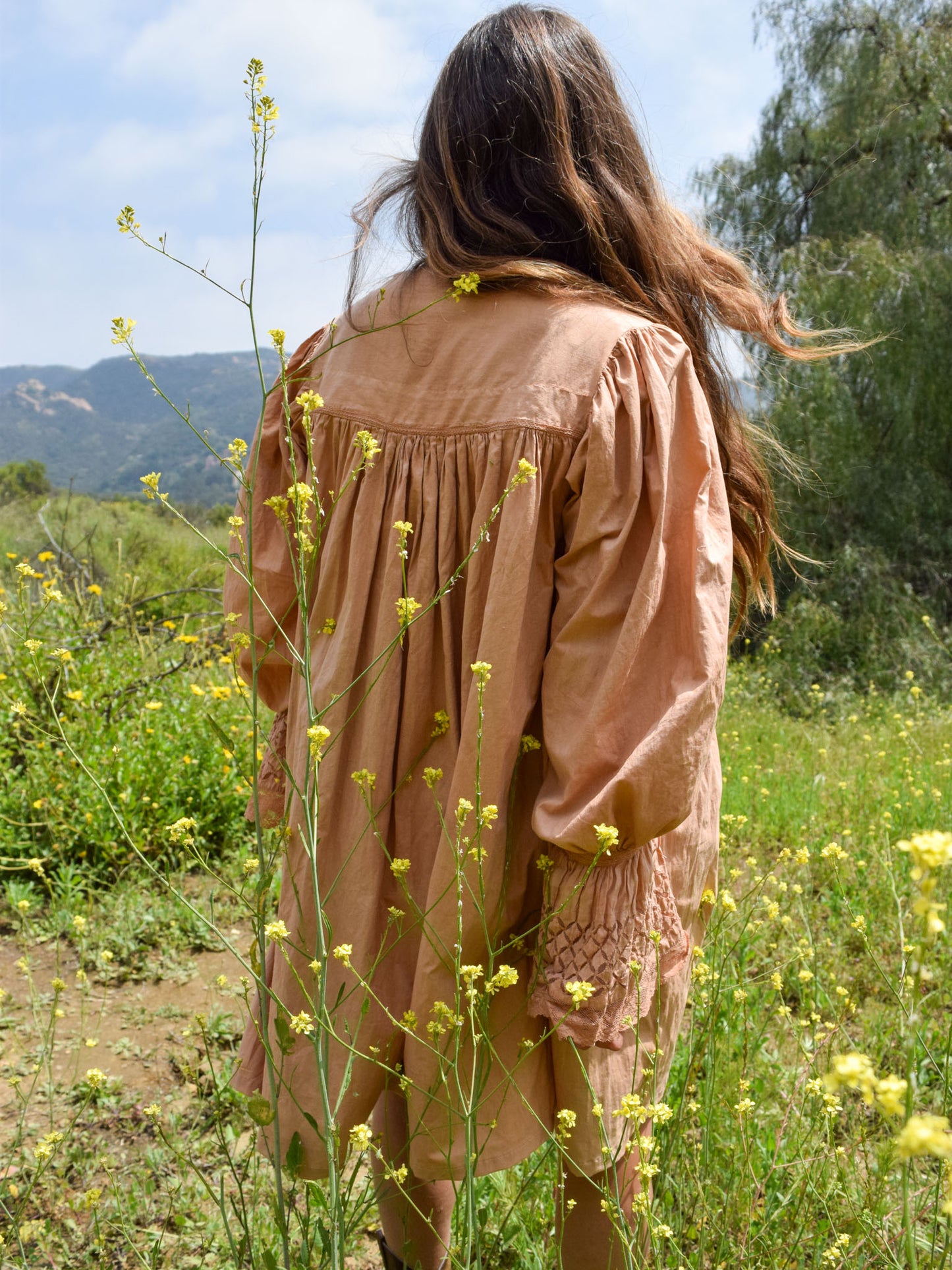 Cutch Antique Lace A-line Dress