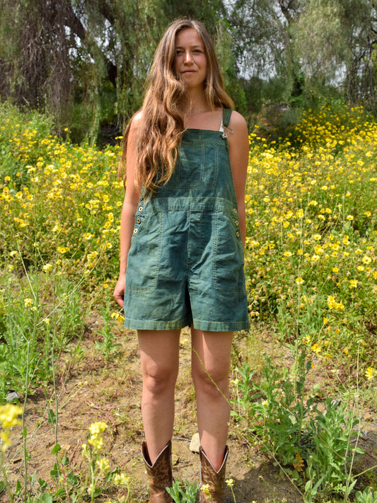 Indigo & Marigold Soft Short Overalls