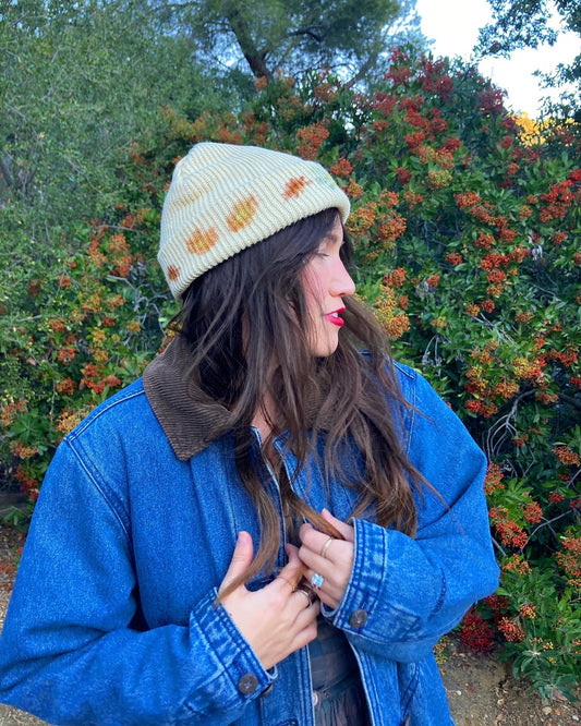 Flower Pressed Beanie