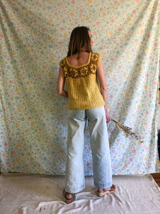 Marigold Wool Knit Tank
