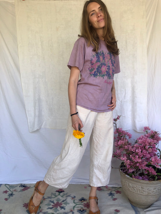 Plum Primrose Meadow Nantucket Tee