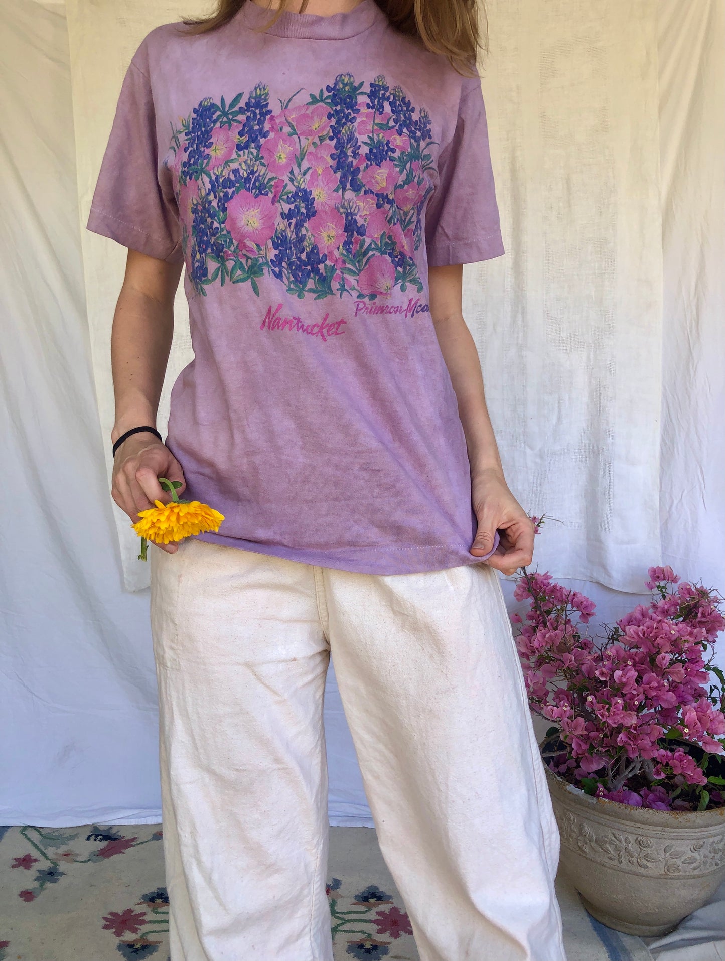 Plum Primrose Meadow Nantucket Tee