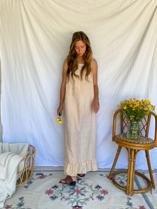 Marigold Ruffle Tank Dress