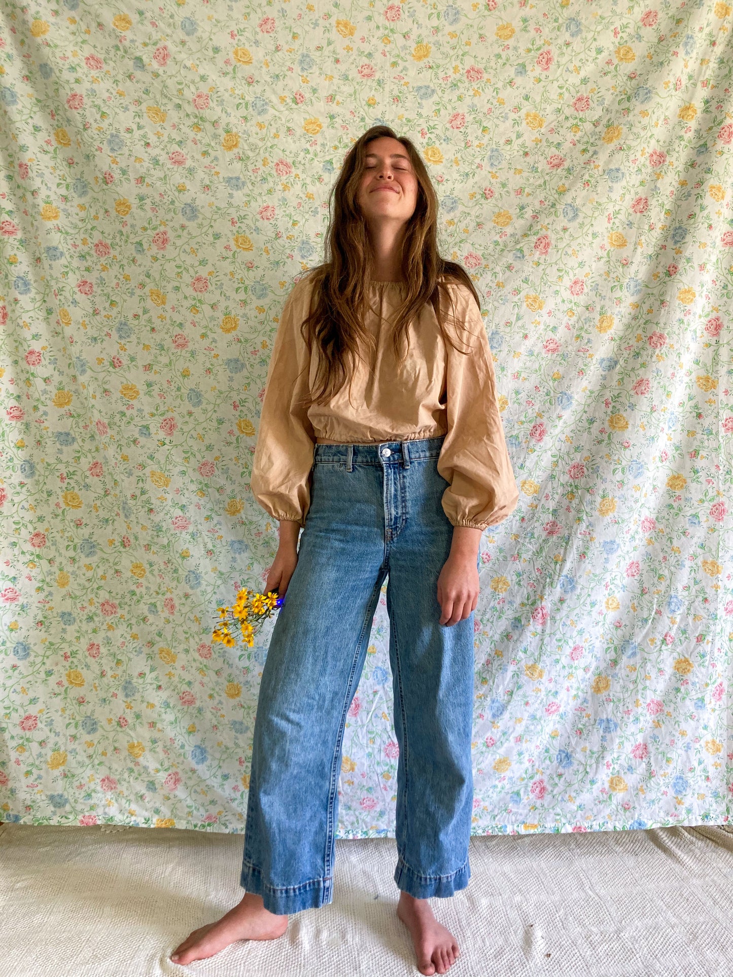 Cutch Balloon Sleeve Blouse