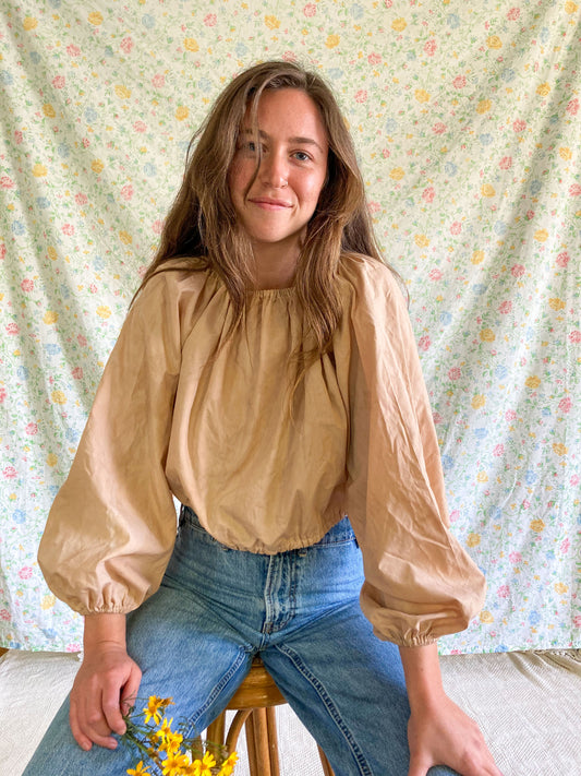 Cutch Balloon Sleeve Blouse