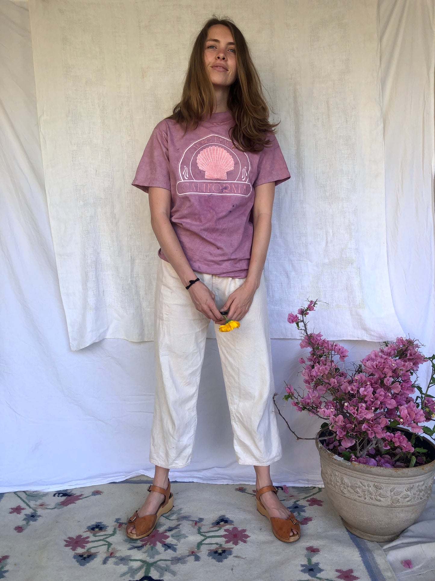 Lac & Logwood Longbeach Shell Tee