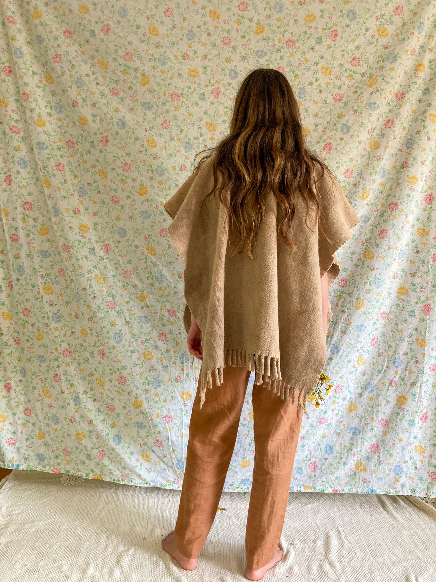 Sequoia Wool Poncho