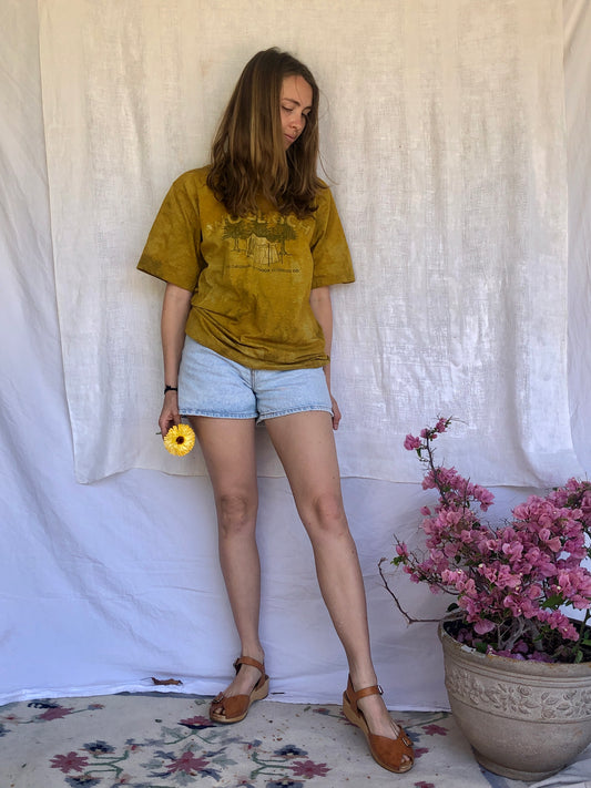 Marigold Woolrich Camping Tee