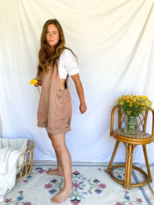 Madder Short Overalls