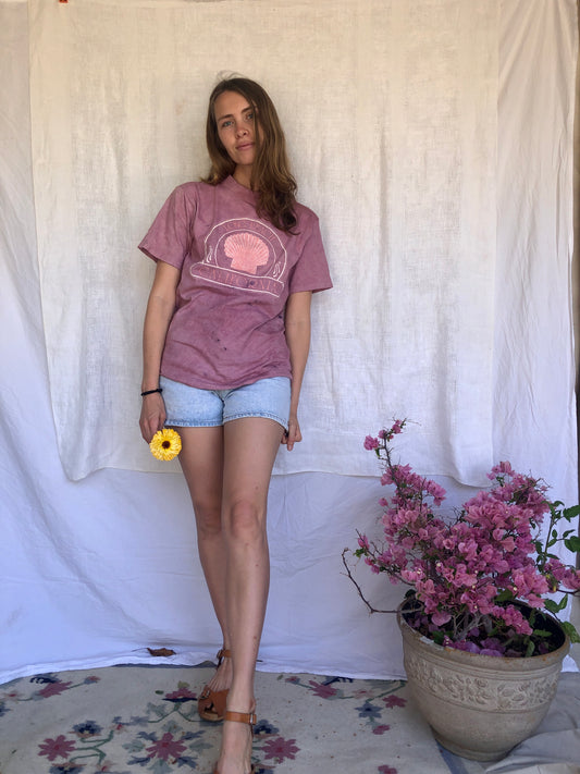 Lac & Logwood Longbeach Shell Tee