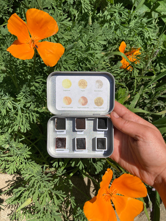 Watercolor Paints Made From Plants- California Native Palette