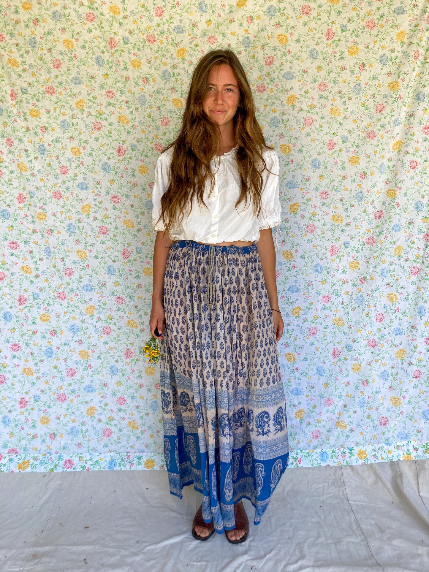 Cutch Indian Cotton Skirt