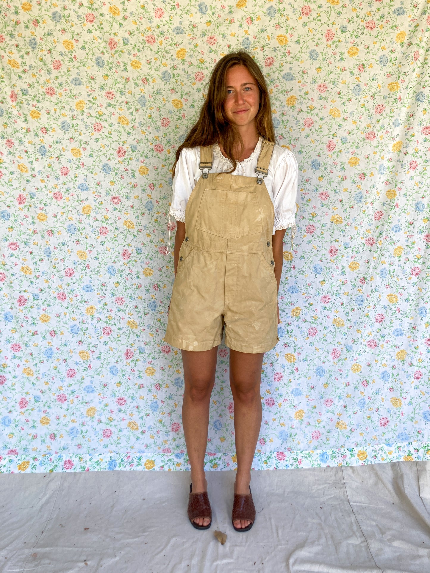 Chestnut Classic Short Overalls