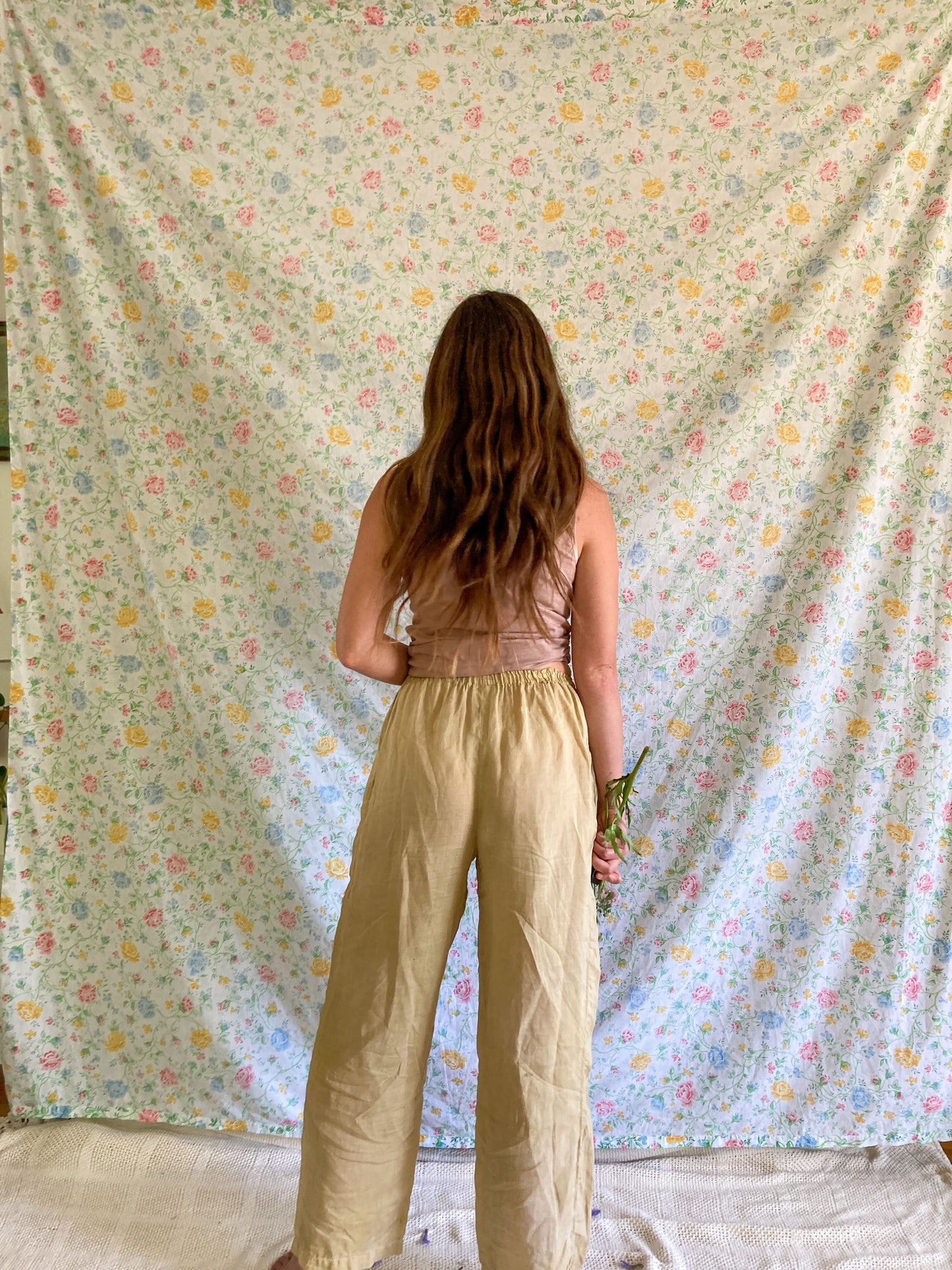 Marigold & Walnut Breezy Linen Pants