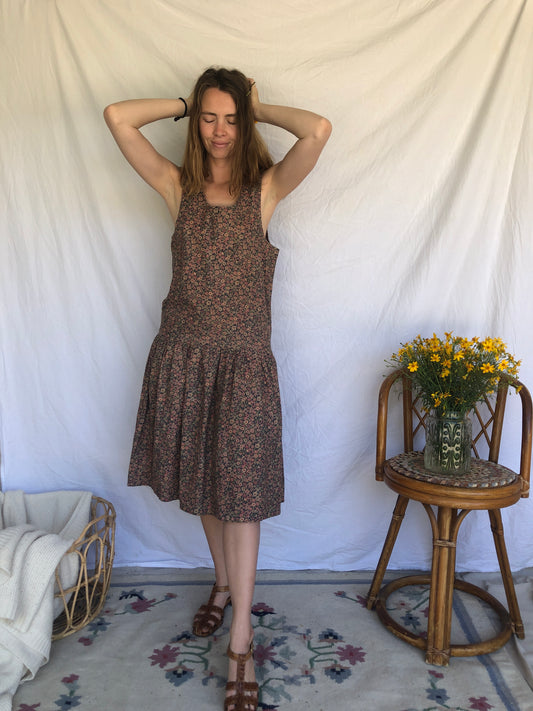 Cutch Floral Dropwaist Dress