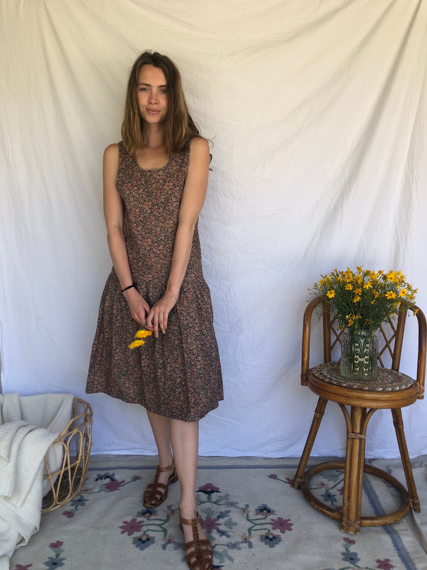 Cutch Floral Dropwaist Dress